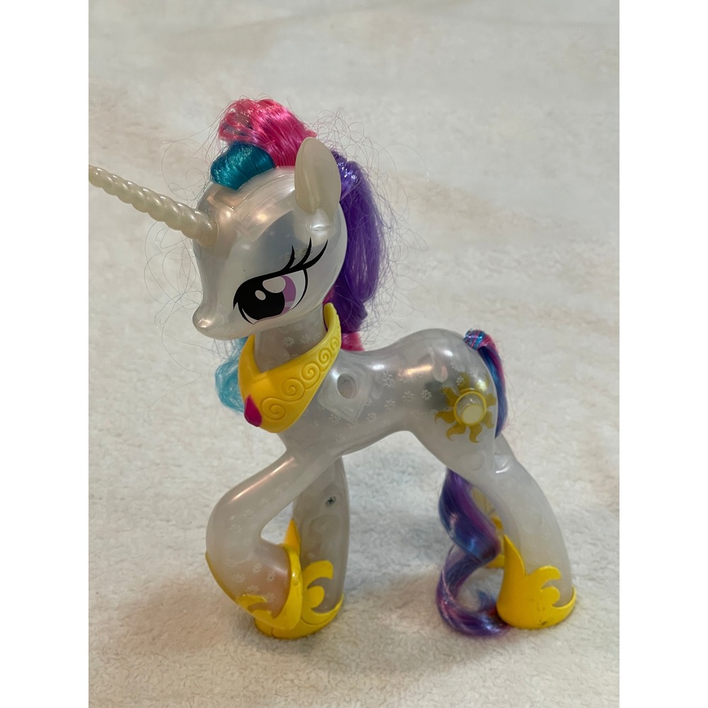 My Little Pony 2017 Glitter and Glow Princess Celestia Light Up Figure E0190